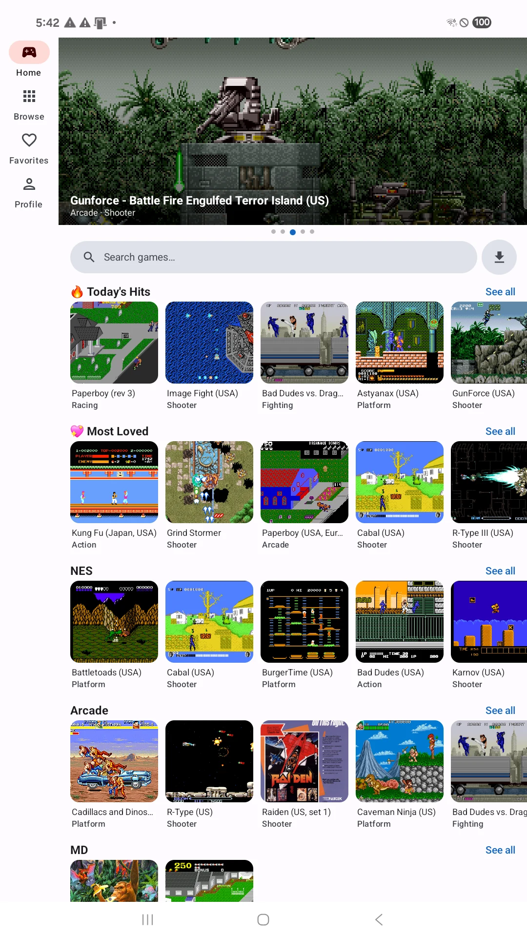 RETROCEAN: Classic Retro Games screenshot